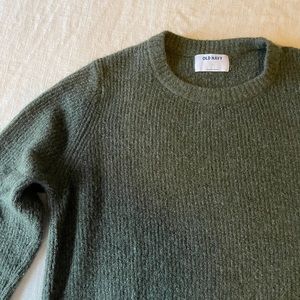 Olive Old Navy Crew Sweater